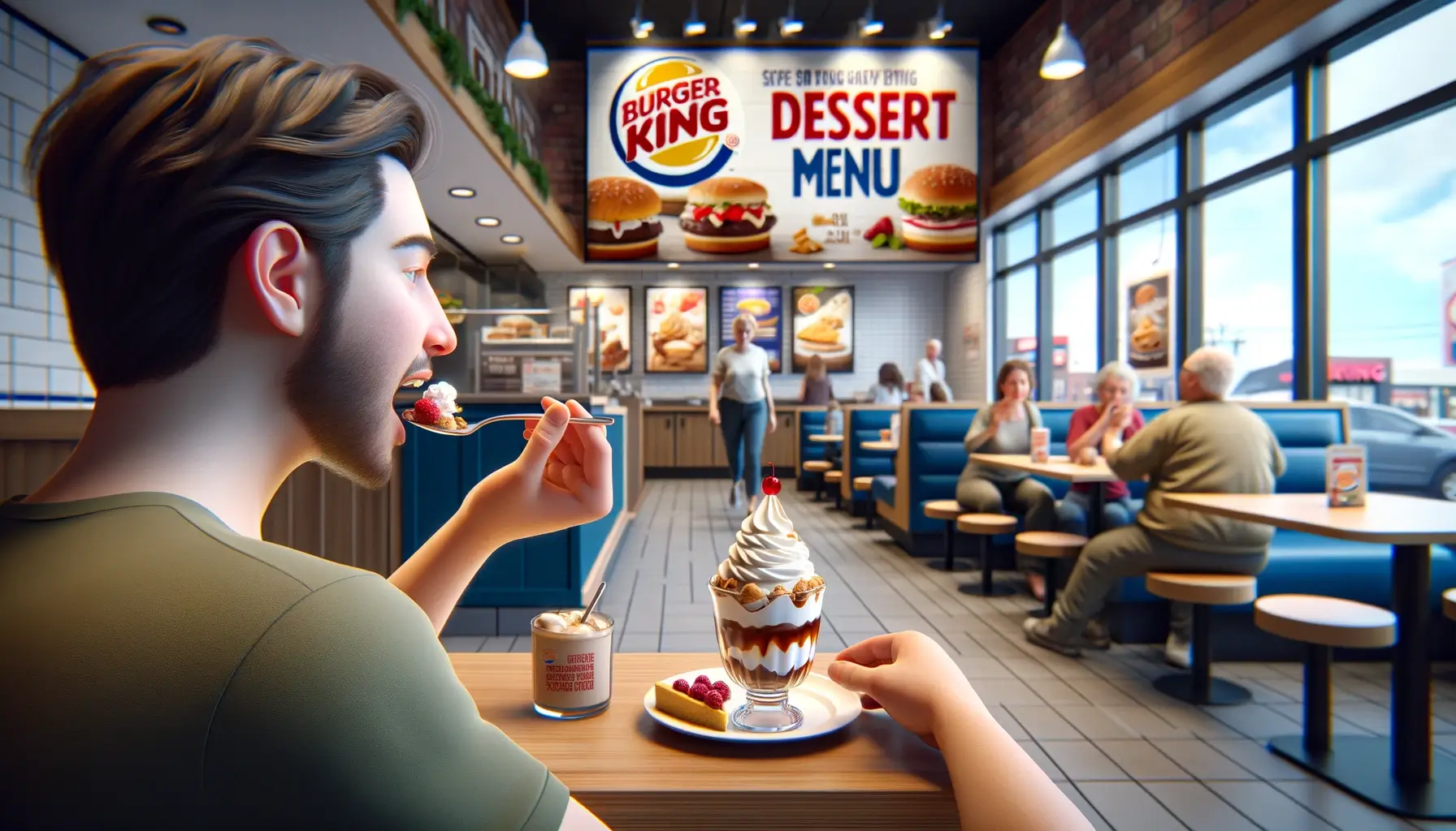 Burger King Dessert Menu