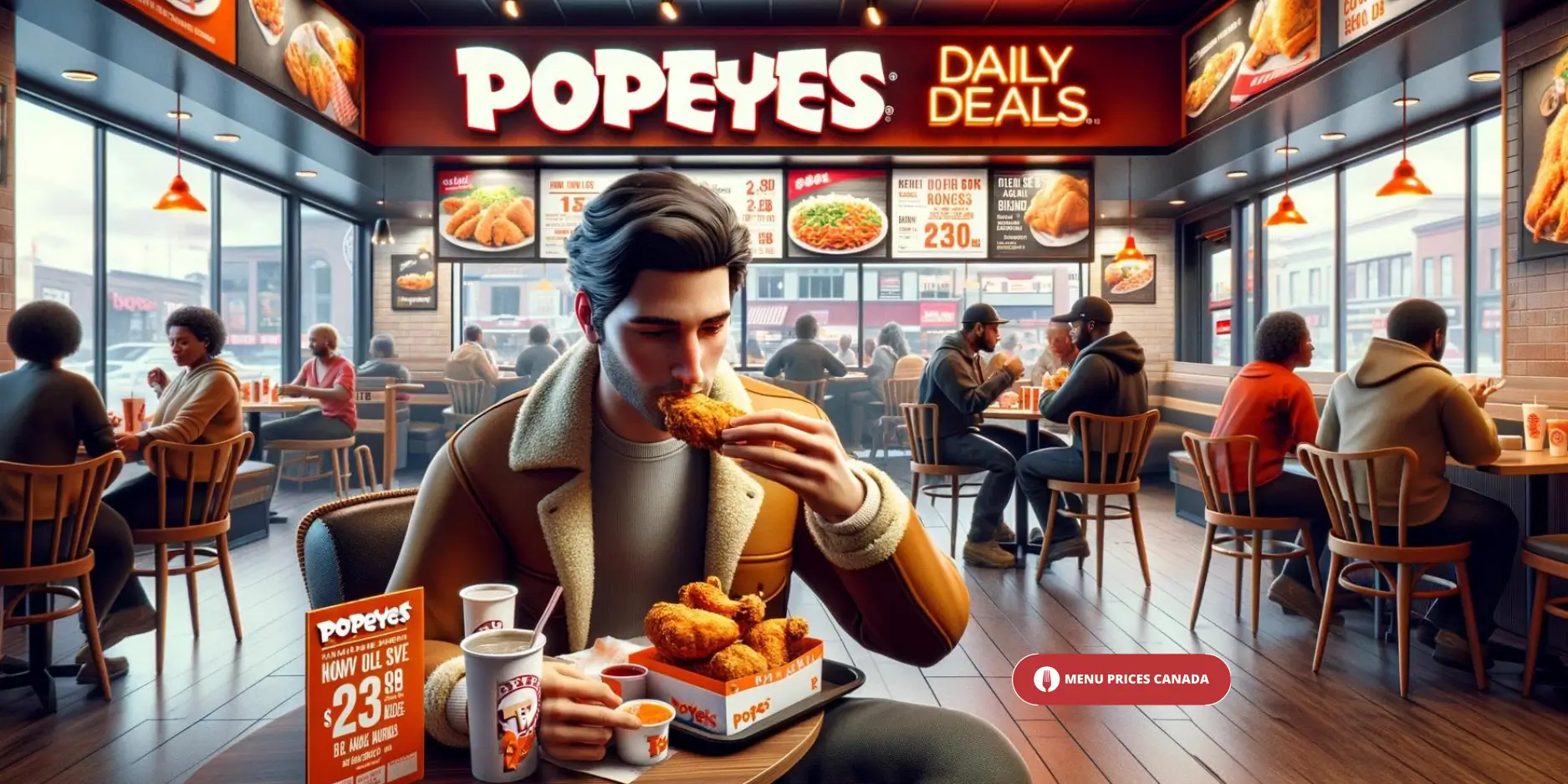 Popeyes Canada Daily Deals Specials April 2024 Updated