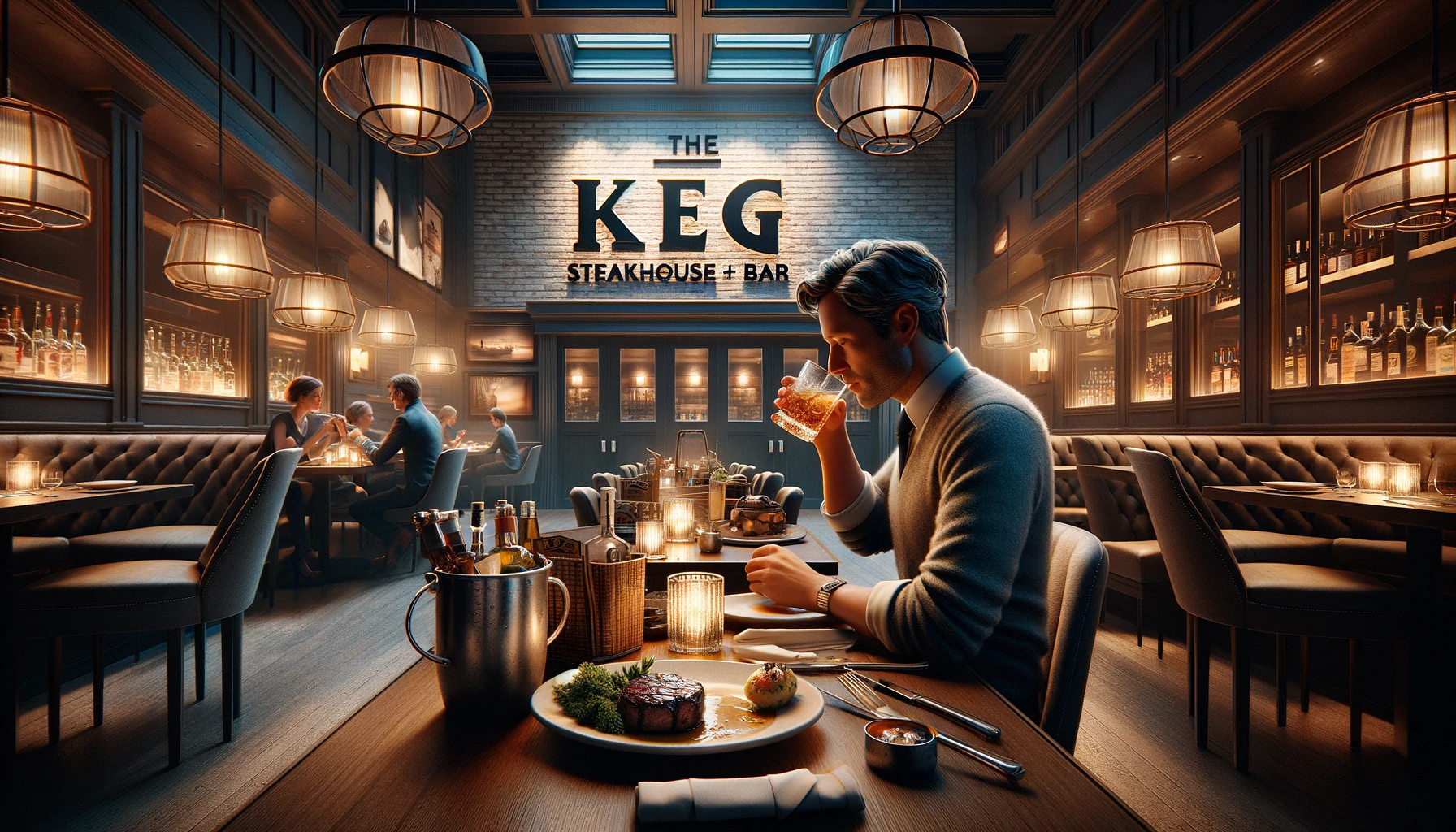 The Keg Drinks Menu